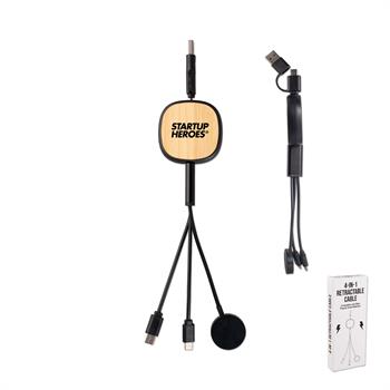 TECH14 - Multi Retractable Charging Cords with Watch Charger