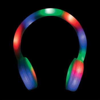 S46105 - Foam LED Headphones