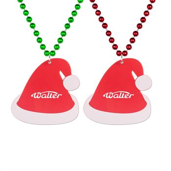 S55179X - Santa Hat Medallion Beads