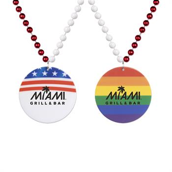 S55194X - Patriotic/Pride Medallion Beads