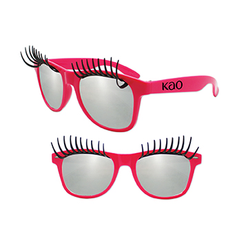 S59149X - Eyelash Glasses Pink