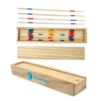 PICK UP STICKS IN WOOD BOX