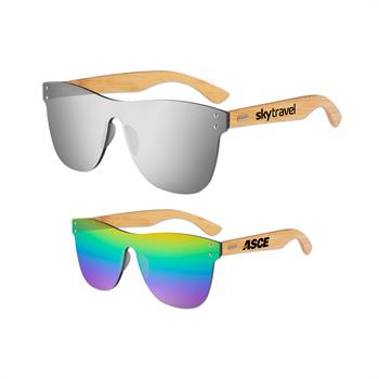SUNBAM - No Frame Bamboo Sunglasses