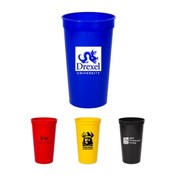 TDRK4 - 32 Oz Smooth Colored Stadium Cup