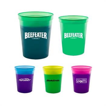 TDRK7 - 16 Oz. Color To Color Changing Stadium Cup