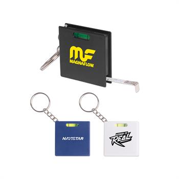 TOL20 - Tape Measure Keychain with Level