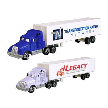 TRKTRLXFC - Die Cast Decal Tractor Trailer Truck