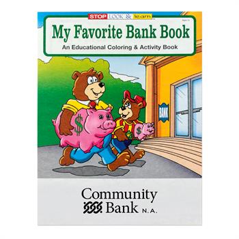 WCB12 - My Favorite Bank Coloring Book