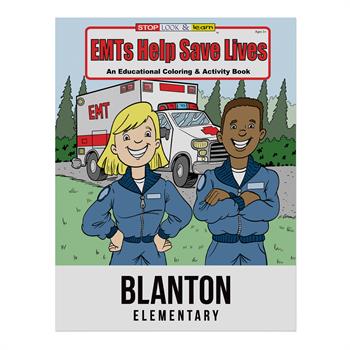 WCB17 - EMTS Help Save Lives Coloring Book