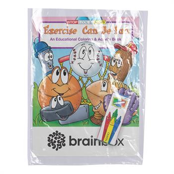 WCB30-FP - Exercise Can Be Fun Coloring Book Fun Pack