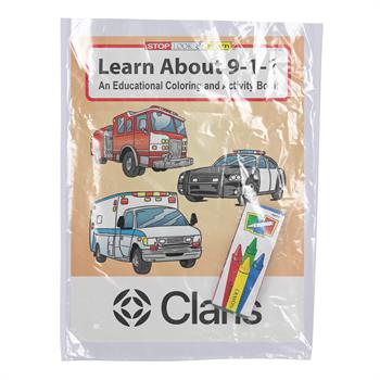 WCB31-FP - Learn About 9-1-1 Coloring Book Fun Pack