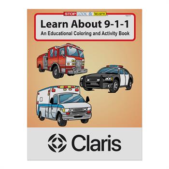 WCB31 - Learn About 9-1-1 Coloring Book