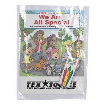 WCB32-FP - We Are All Special Coloring Book Fun Pack