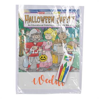 WCB35-FP - Halloween Safety Coloring Book Fun Pack
