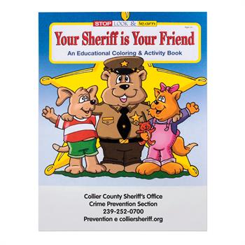 WCB9 - Your Sheriff is Your Friend Coloring Book