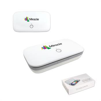WL1645-00X - Chi-Charge UV-C Phone Sanitizer Box with Wireless Charging Station