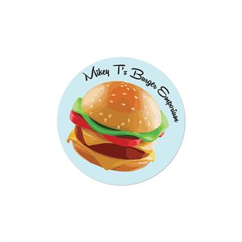 WL1647X - Round Car Magnet
