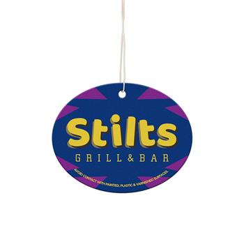 WL1785 - Horizontal Oval Shaped Air Fresheners