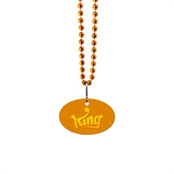 WL1845 - USA Made 1/8" Oval Vinyl Medallion Beads
