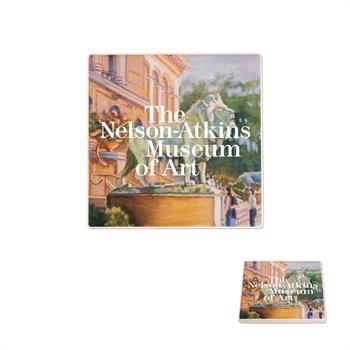 WL1898X - Single Square Absorbent Stone Coaster