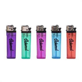 WL1968X - Transparent Standard Flint Cigarette Lighter