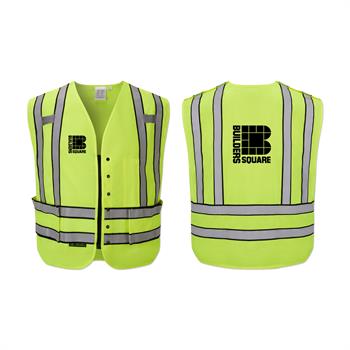WL2014X - Public Safety Zipper Vest