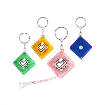 WL2113X - Fiber Tape Measure Keychains