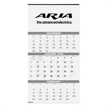 WL2173X - Three Months at a Glance Calendar