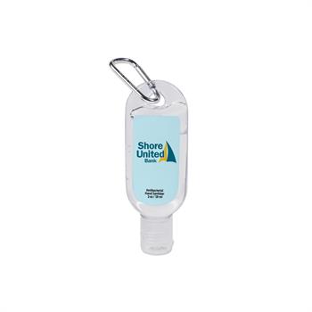 WL2191X - 2 Oz. Hand Sanitizer with Carabiner