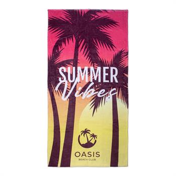 WL2229 - 30" x 60" ProColor Luxe Poly Velour Beach Towel
