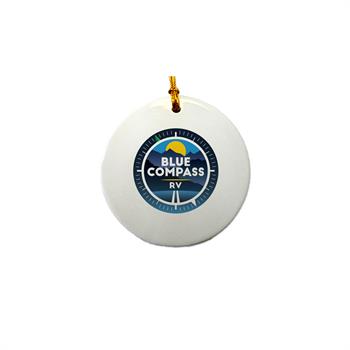 WL2340X - 3" Ceramic Round Ornament