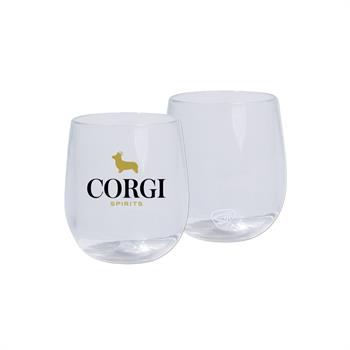 WL2363X - 12 OZ Silicone Wine Crystal Clear "Glass"