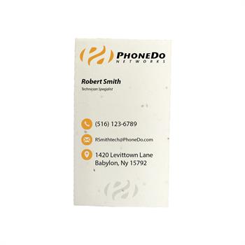 WL2380 - Seed Paper Business Cards