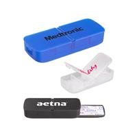 Pill Holder with Bandage Dispenser