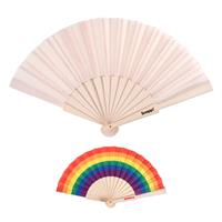 Wood Foldout Hand Fan