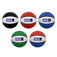 5" Mini Two-Tone Rubber Basketball