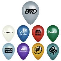 11" USA Metallic Latex Balloon