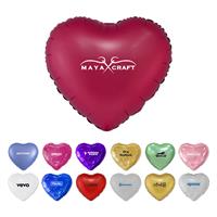 17" Heart Helium Saver XtraLife® Foil Balloons