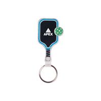 Pickleball Paddle and Ball Keychain