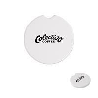 Round Ceramic Car Coaster