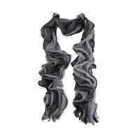 Black/White Tulle Boa