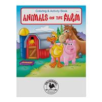 Animals on the Farm Coloring Book