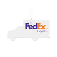 Box Truck Stock Shape Air Freshener