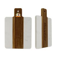 Square Acacia+Marble Cutting Board