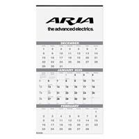 Three Months at a Glance Calendar