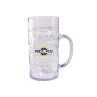 1/2 Liter Plastic German Style Oktoberfest Beet Mug with Handle