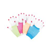 Neon Fishnet Gloves