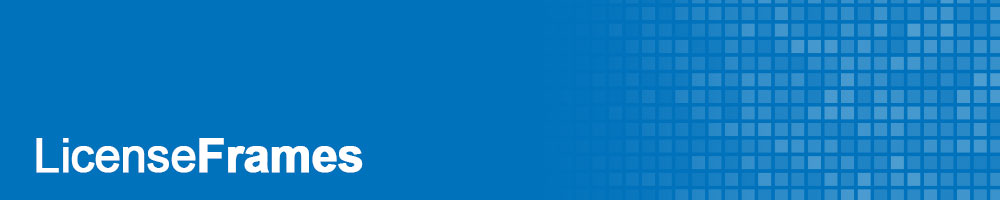 License Frames