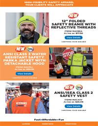 High Visibility Safety Apparel! EUF
