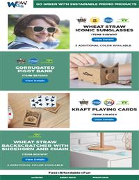 Go Green with Sustainable Promo Products!